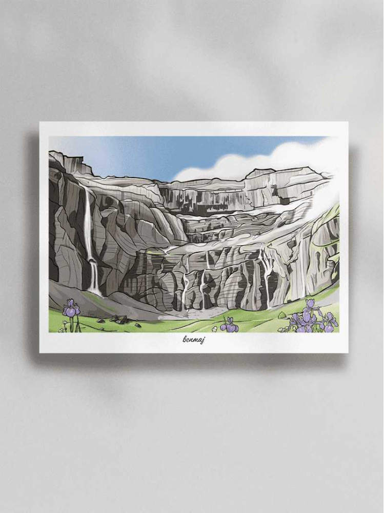 Mockup fond gris Gavarnie