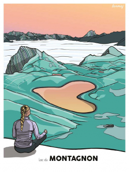 Affiche Lac du Montagnon