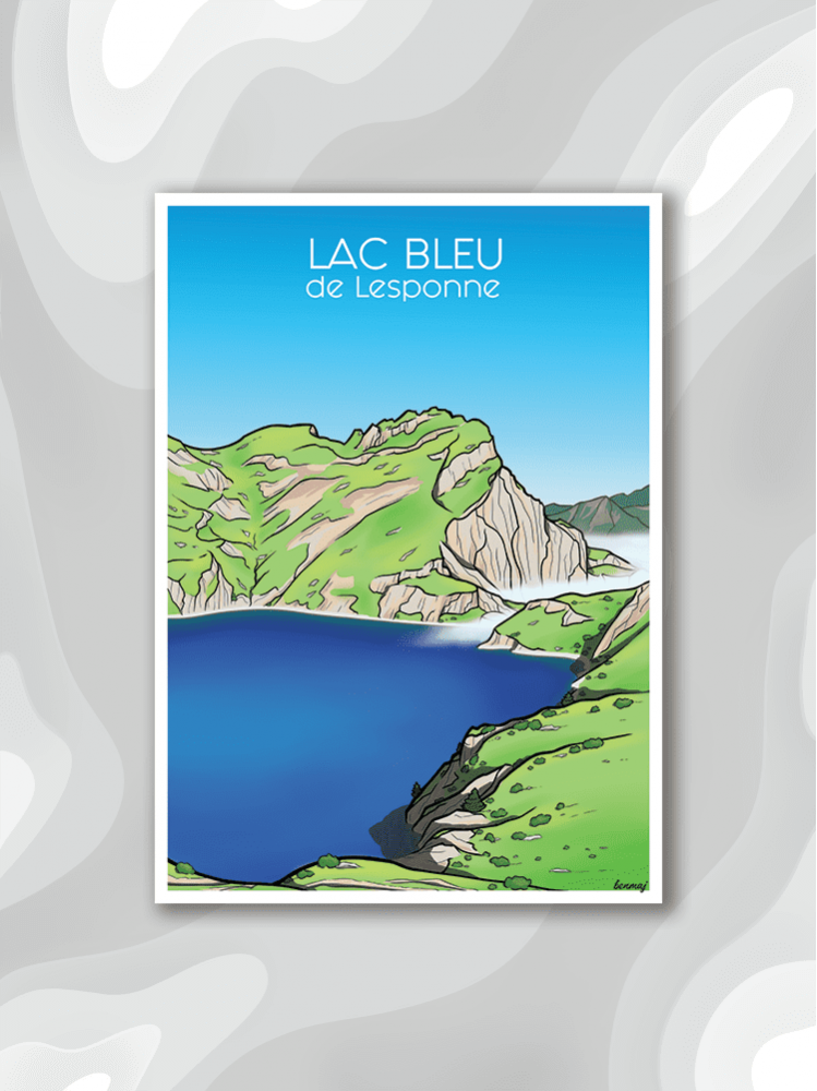 Lac Bleu de Lesponne