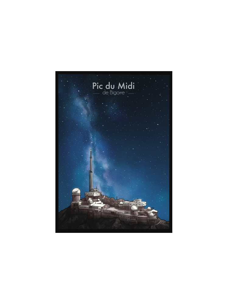 Pic du Midi de Bigorre (nuit d’été)