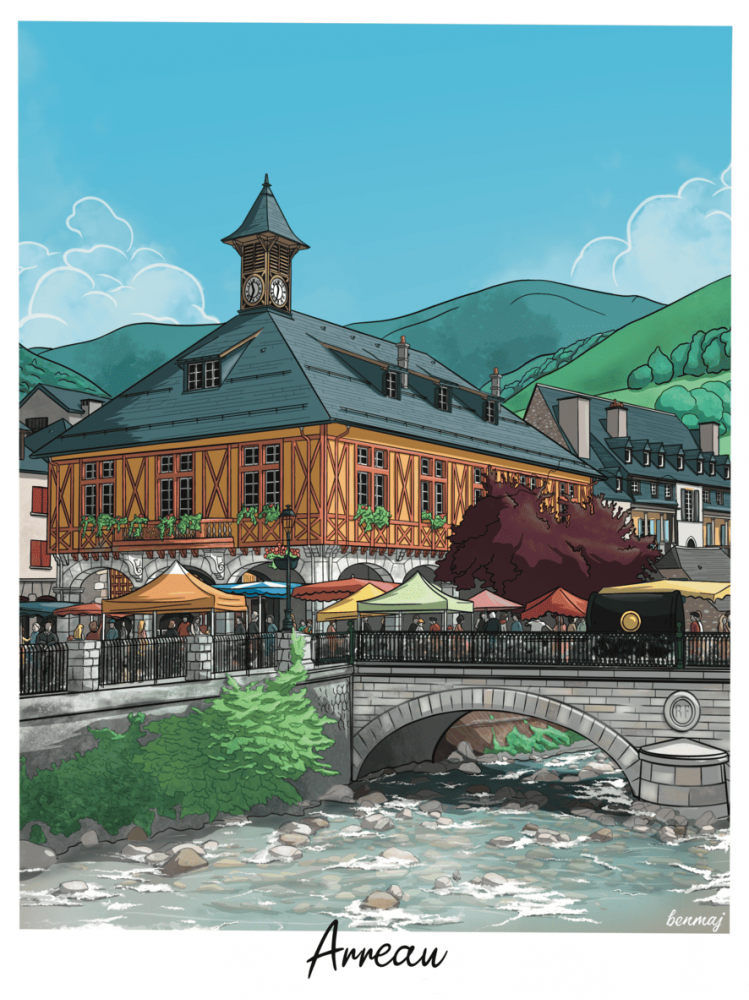Arreau (jour de marché)