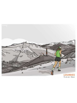 Affiche Lourdes Trail